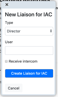 Intercom liaison