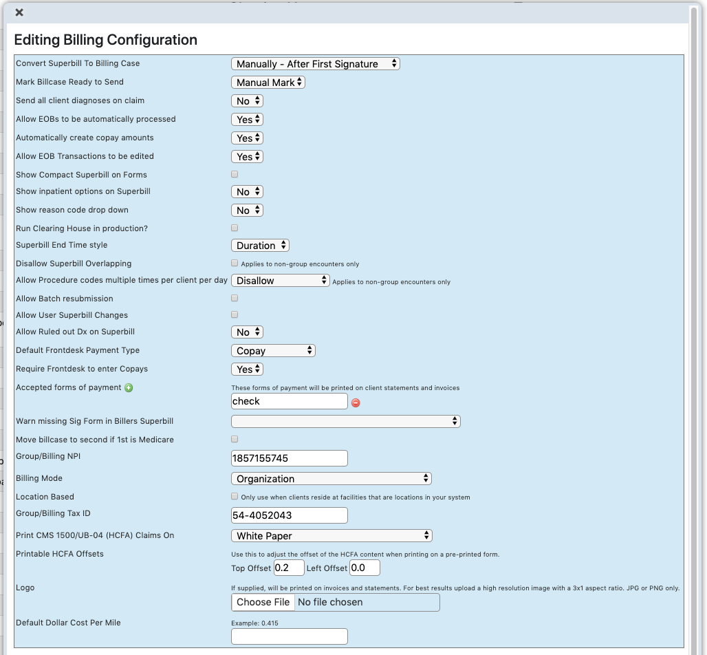 Billing configuration edit1