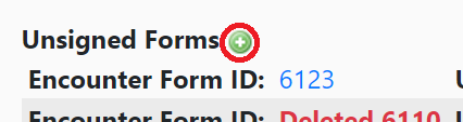 Unsign another form