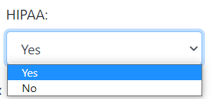 Hipaa yes or no